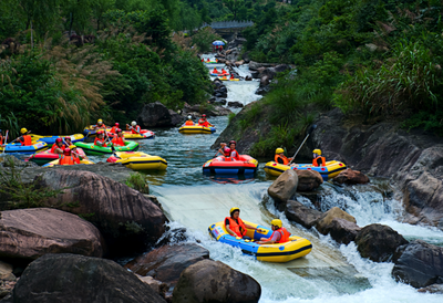江西大覺山漂流榮獲“2021華東十佳金牌漂流”稱號，引領旅游新風尚